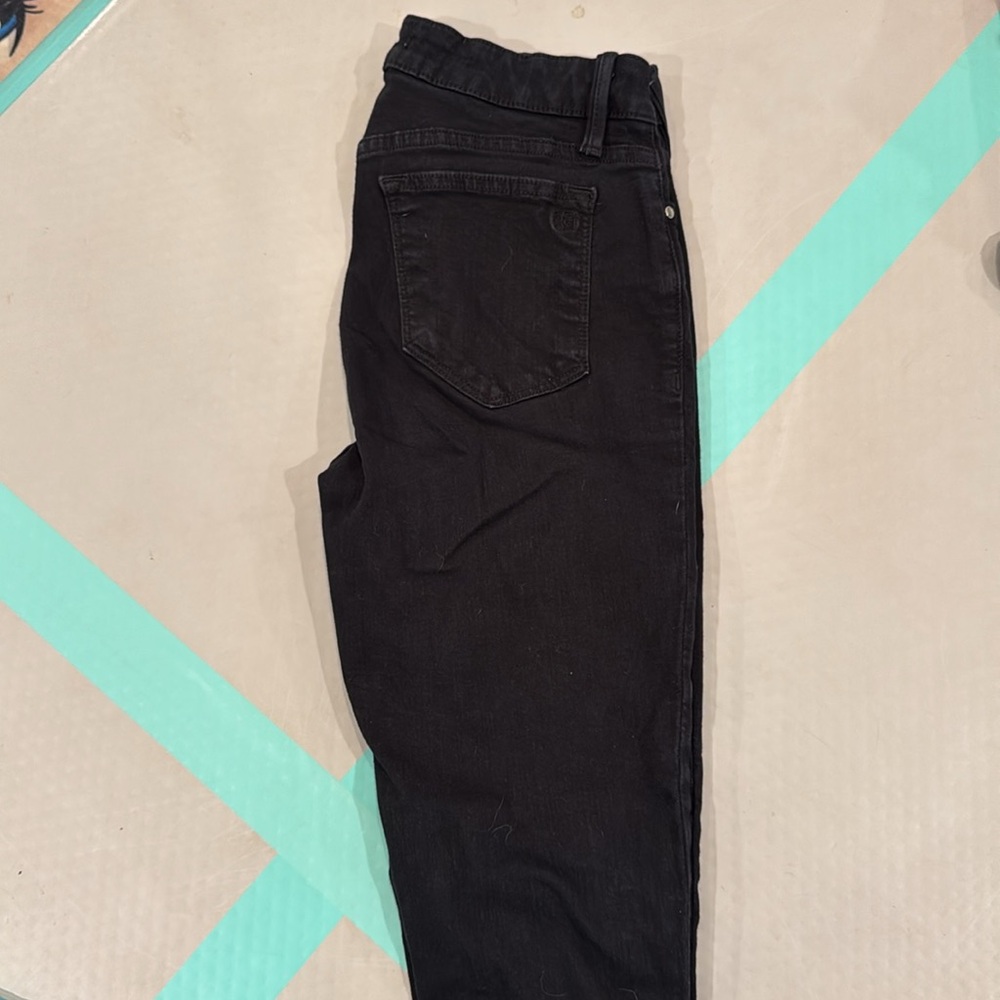 Bebe black straight leg jeans - Picture 3 of 3